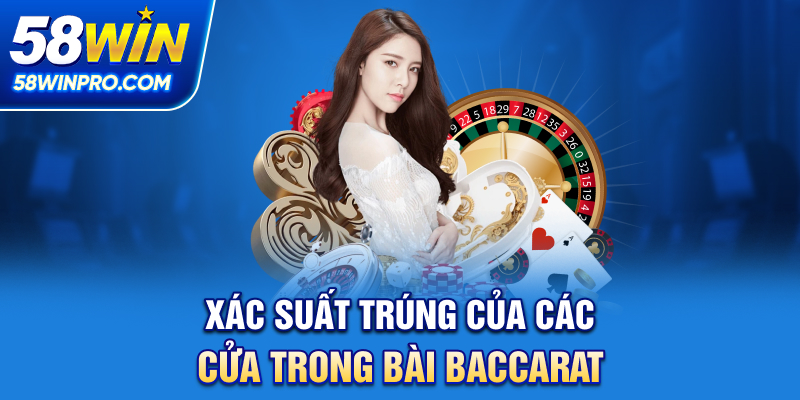 Xác suất trúng của các cửa trong bài Baccarat